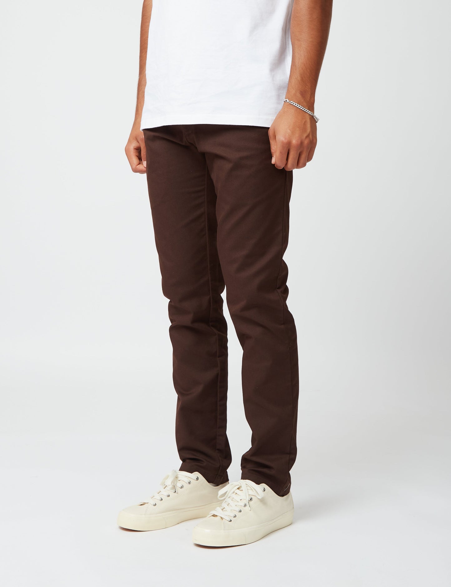 Sid Pant Chino (Slim) - Dark Umber Brown