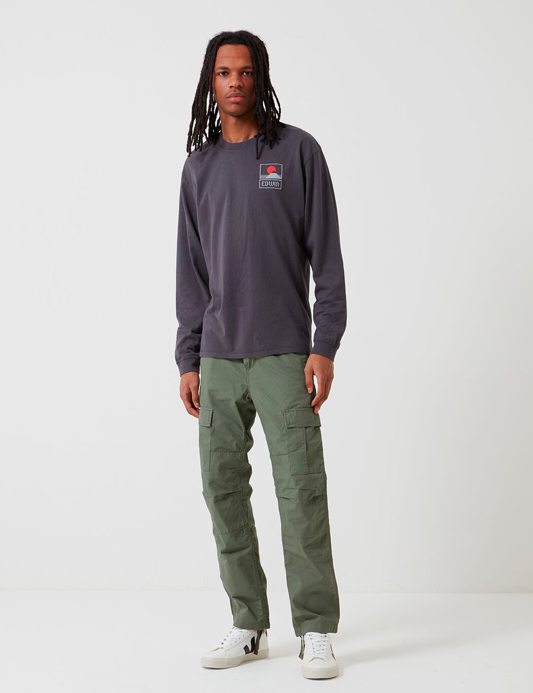 Aviation Pant - Dollar Green Rinsed