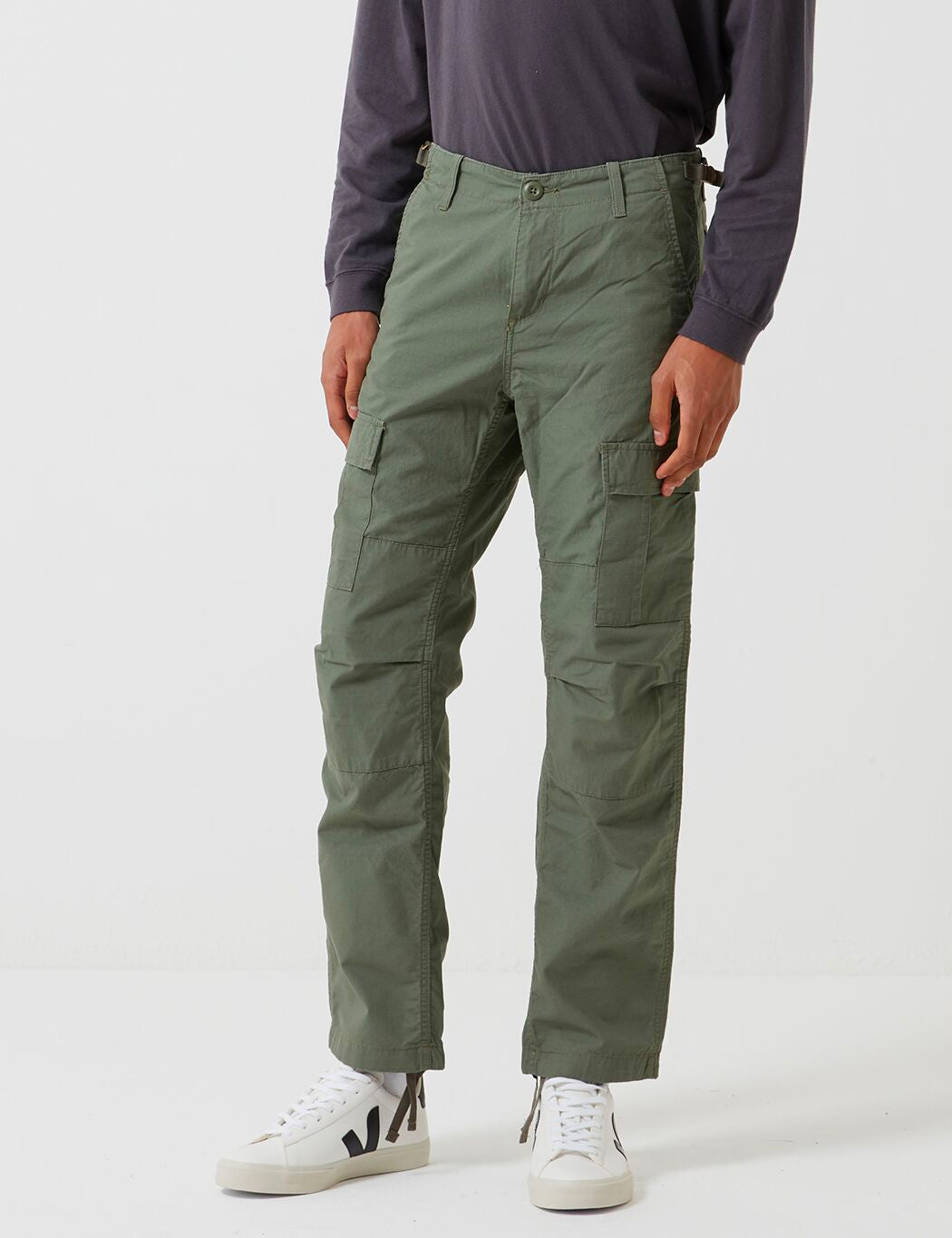 Aviation Pant - Dollar Green Rinsed