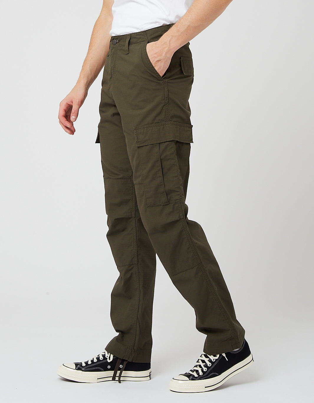 Regular Cargo Pant (Ripstop, 6.5oz) - Cypress Green