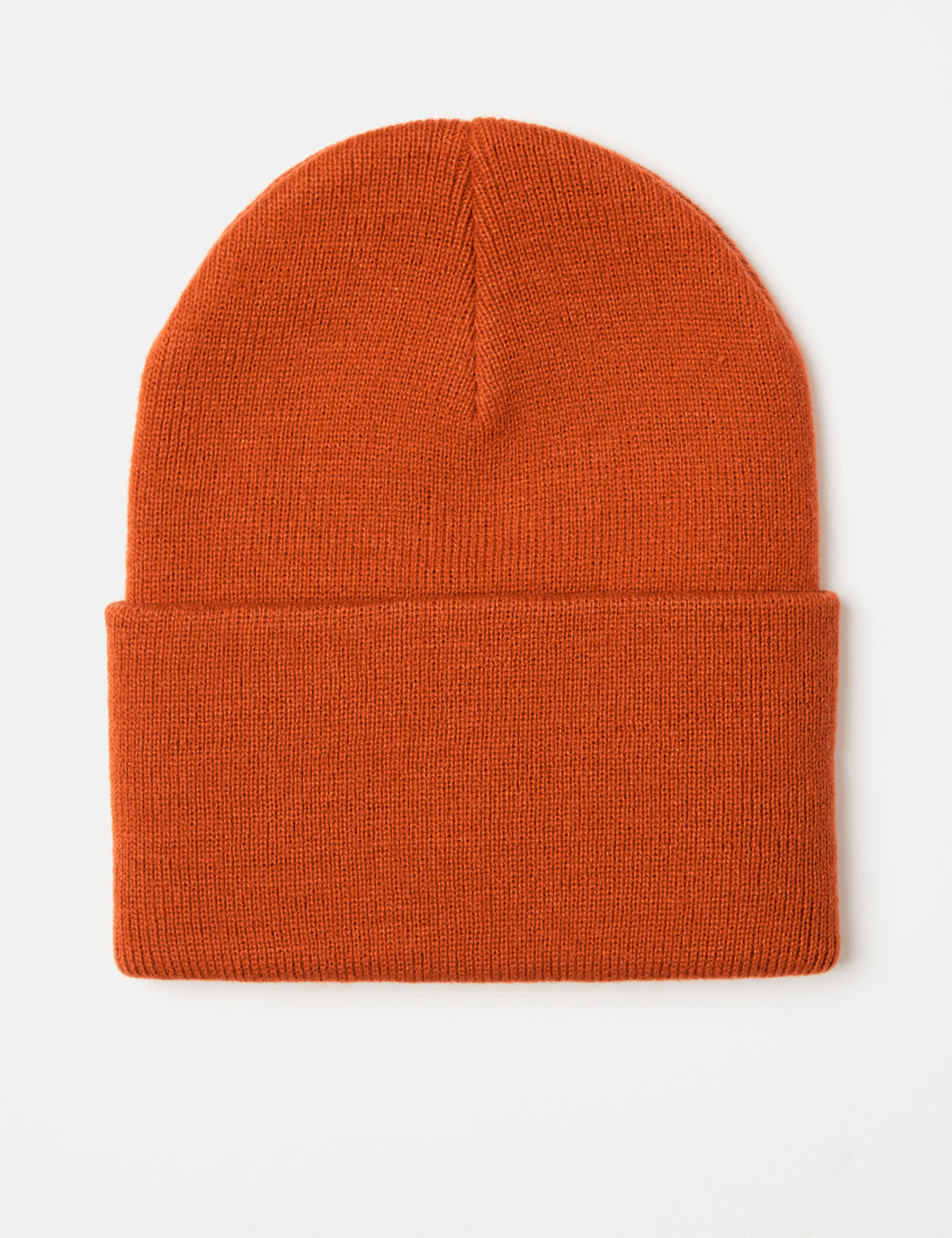 Watch Beanie Hat - Brick Orange