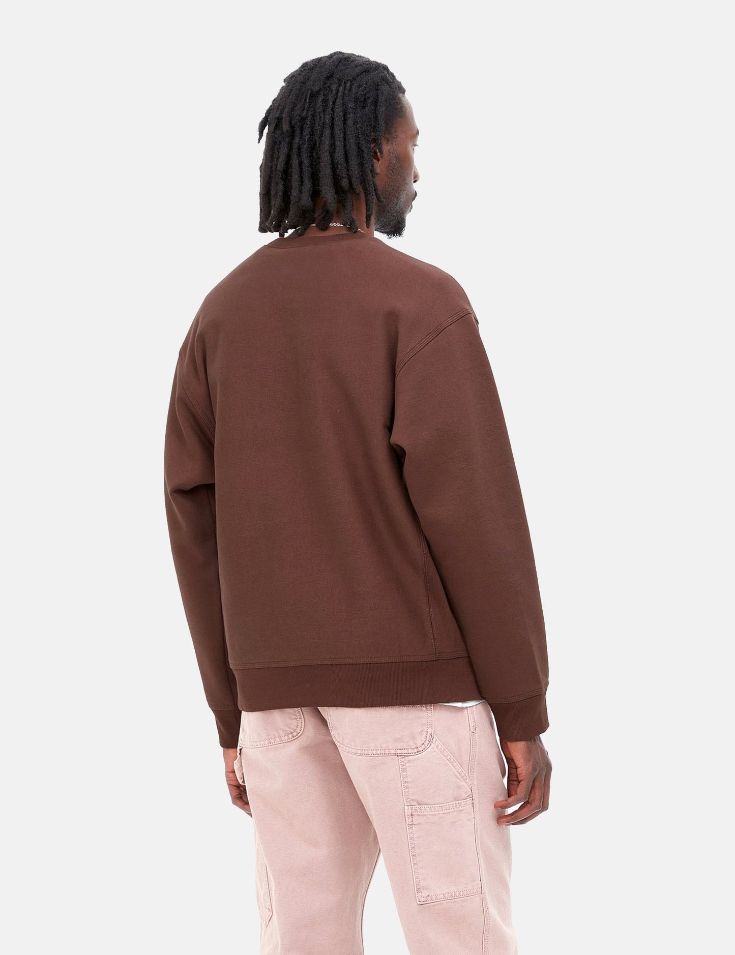 American Script Sweatshirt - Ale Brown