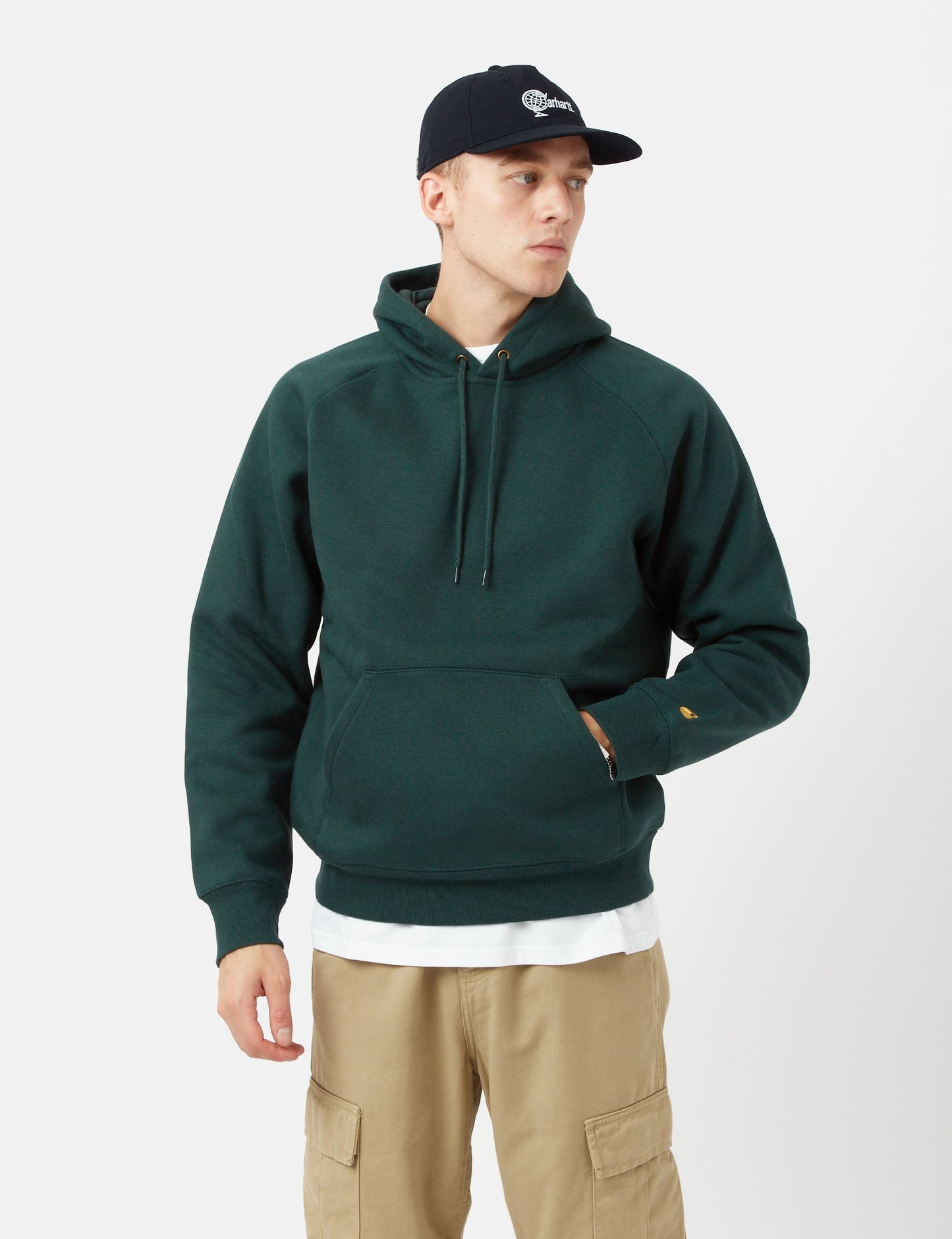 Chase Hooded Sweatshirt - Botanic Green