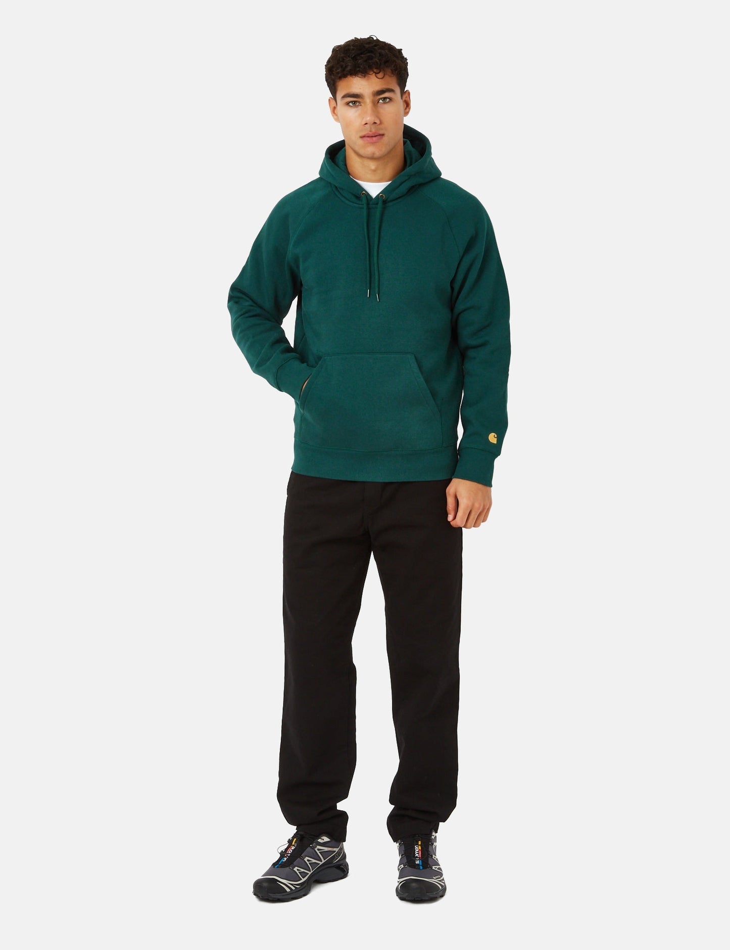 Chase Hooded Sweatshirt - Botanic Green