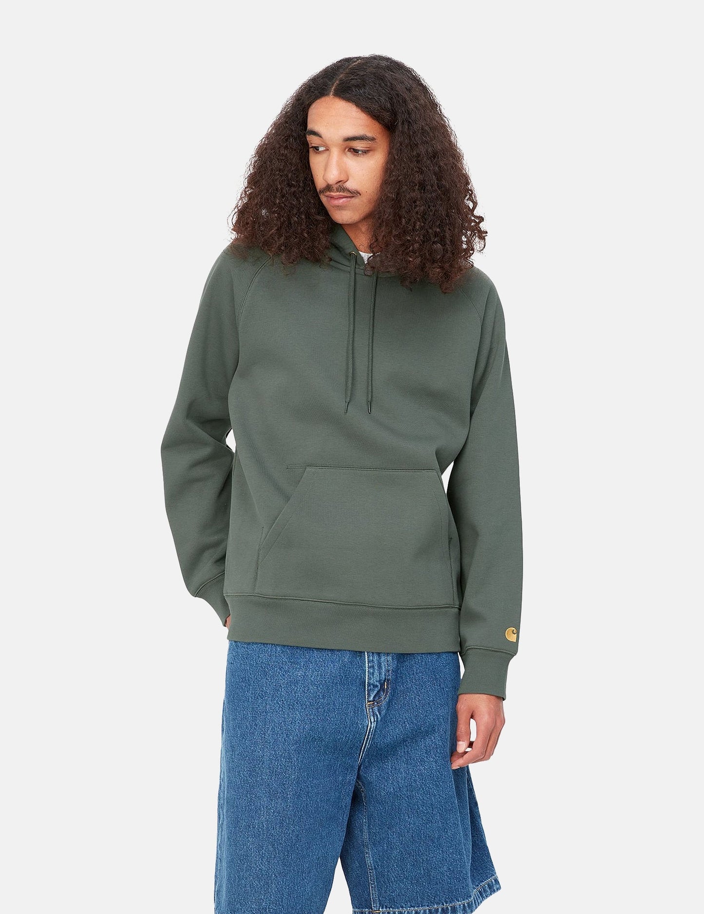 Chase Hooded Sweatshirt - Mirror Grey