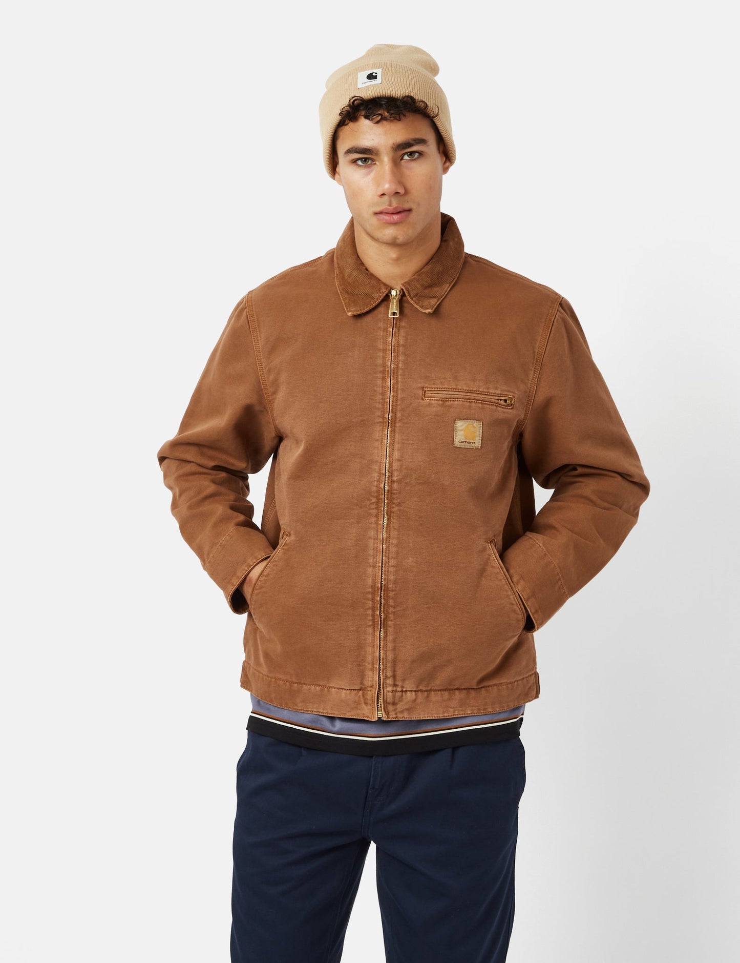 Detroit Jacket (Organic) - Piscine Blue