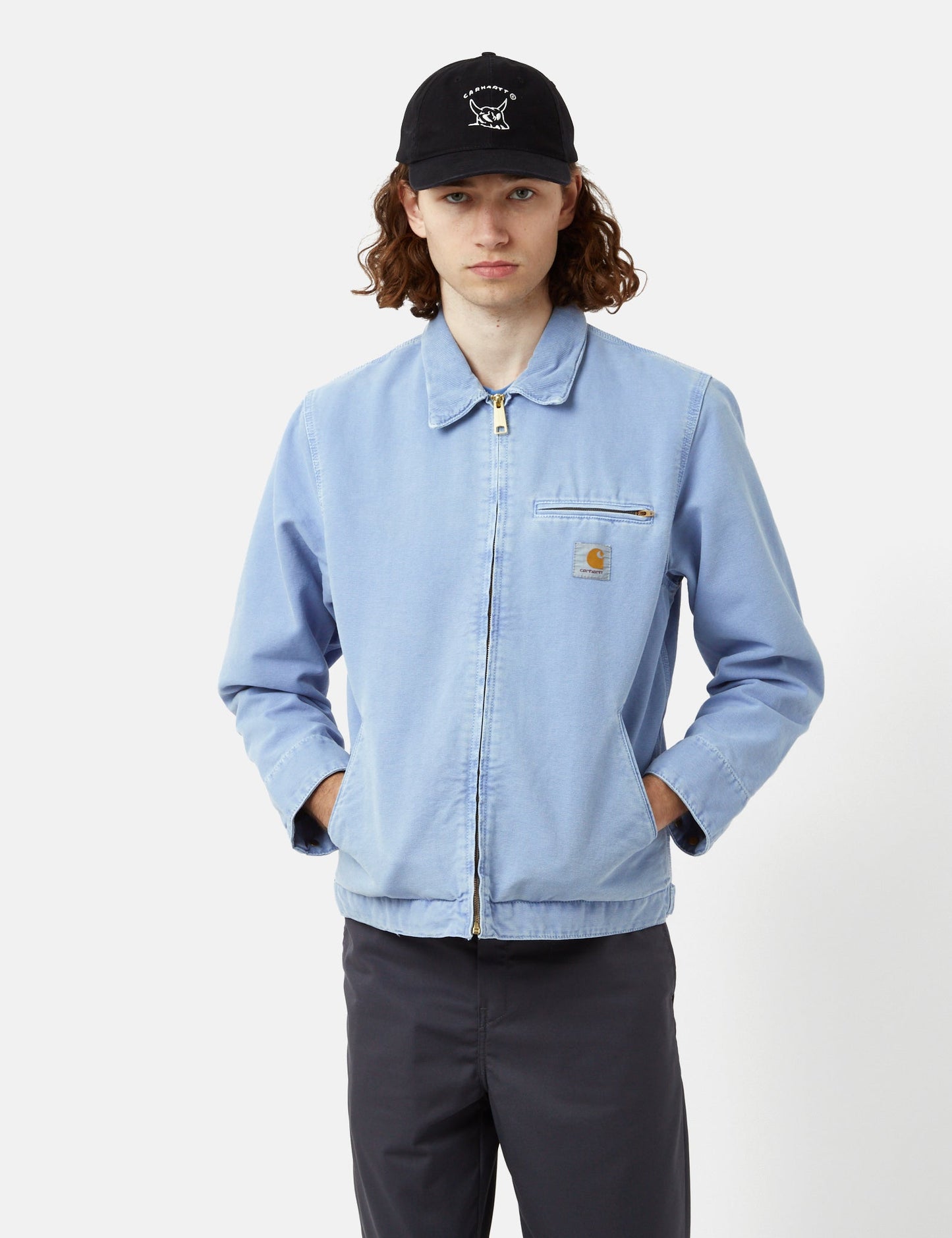 Detroit Jacket (Organic) - Piscine Blue