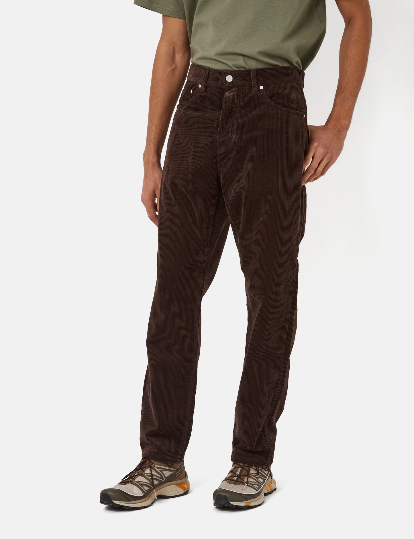 Newel Cord Pant (Relaxed) - Dark Umber Brown