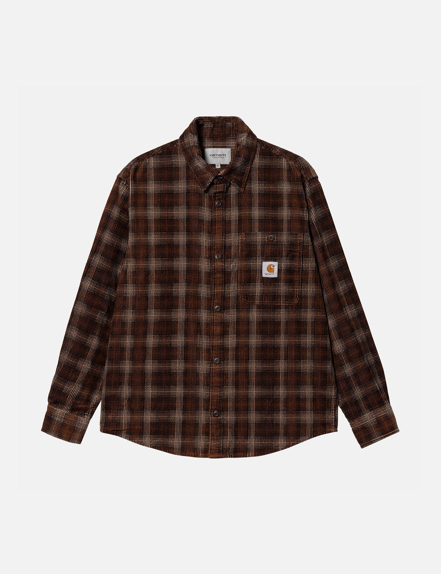 Flint Cord Shirt (Wiley Check) - Hamilton Brown