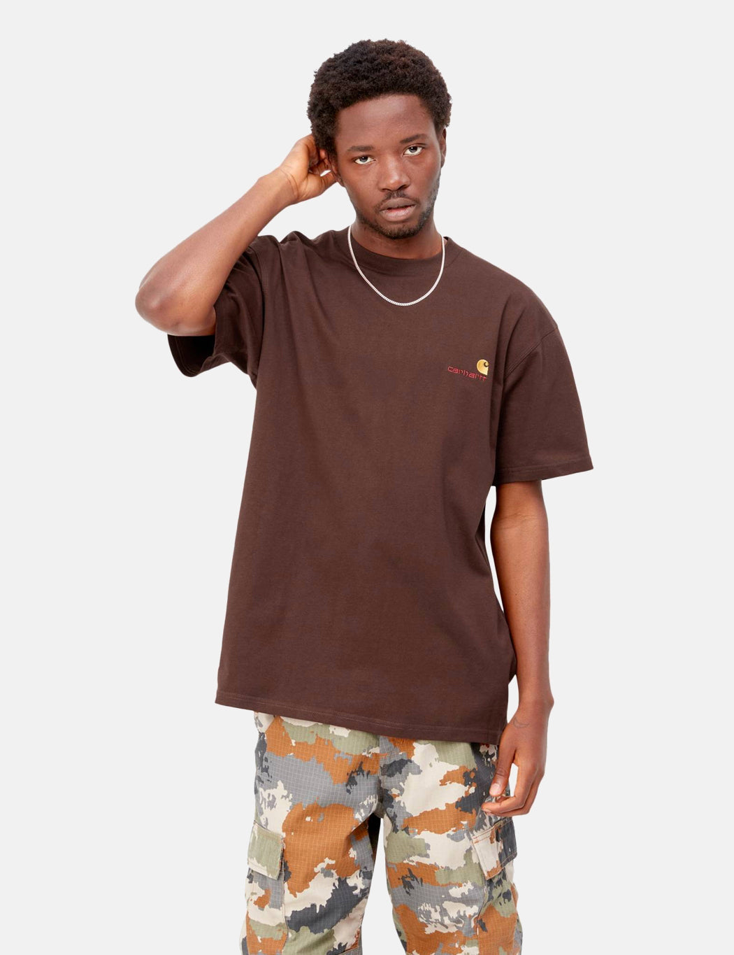 American Script T-Shirt - Ale Brown