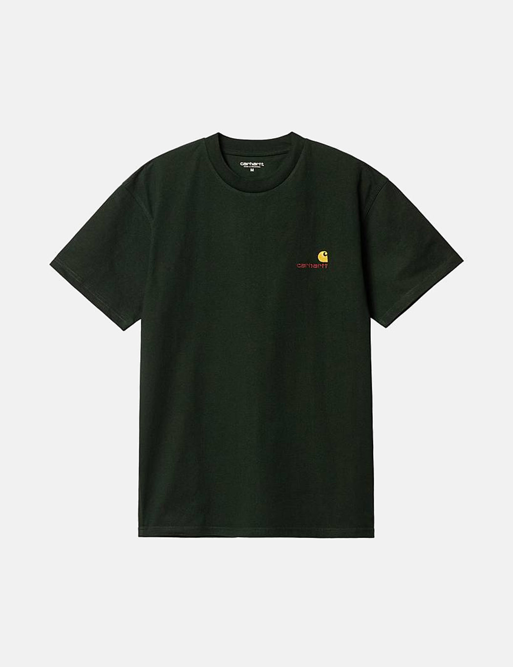 American Script T-Shirt - Dark Cedar Green