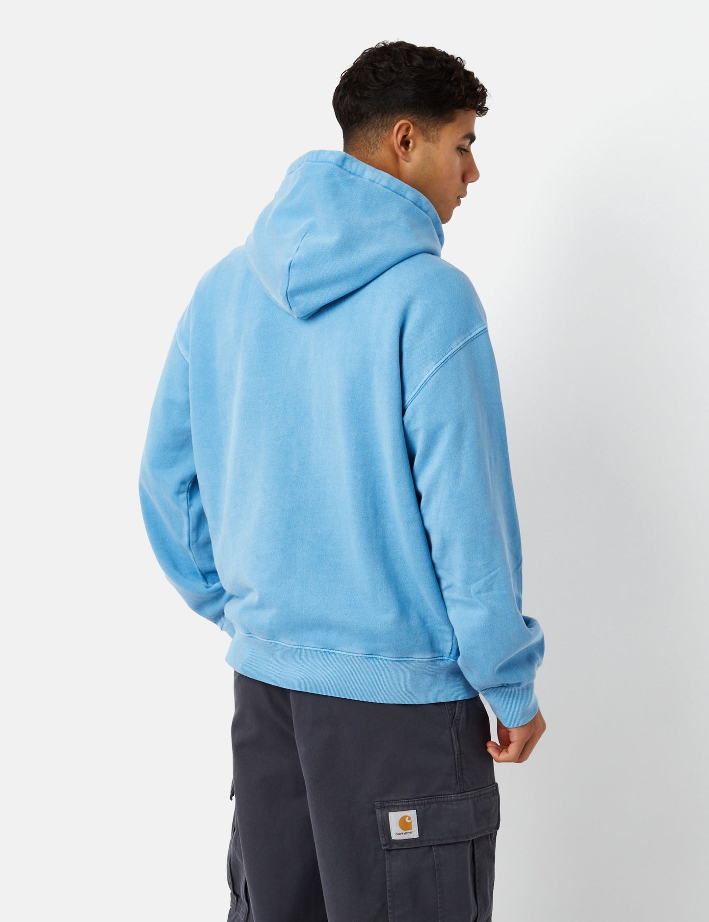 Nelson Hooded Sweatshirt - Piscine Blue