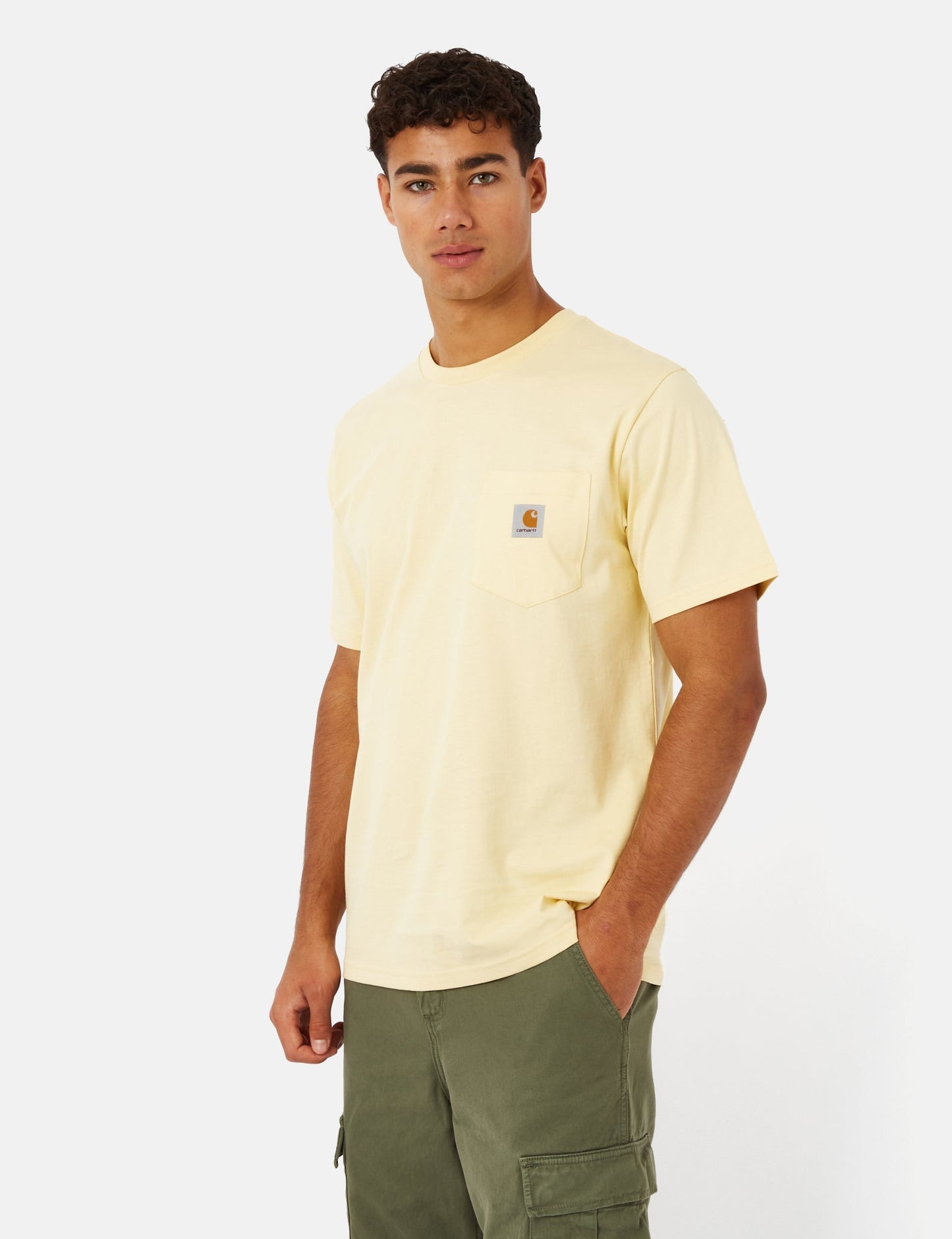 Pocket T-Shirt (Regular) - Citron Yellow