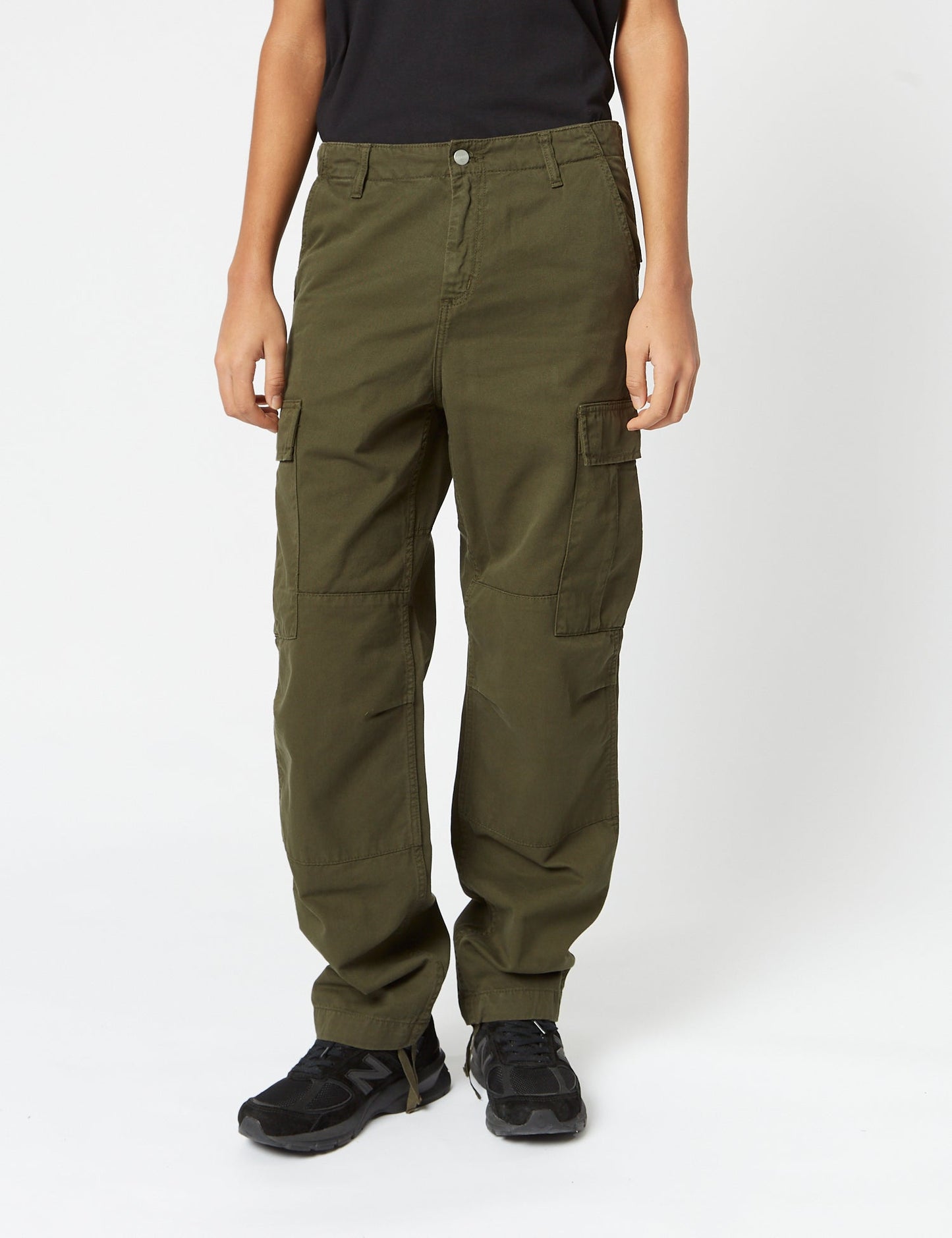 Regular Cargo Pant (Moraga Cotton Twill) - Plant Green