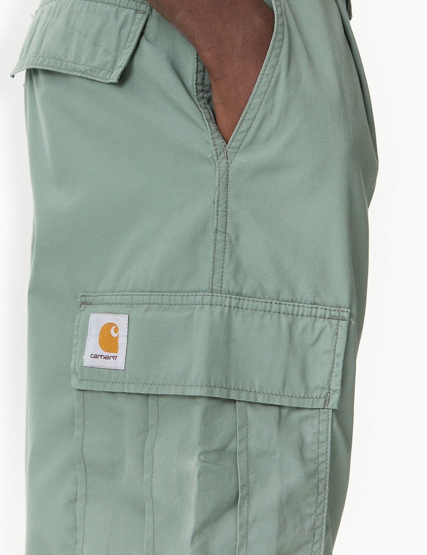 Cole Cargo Pant - Park Green Rinsed