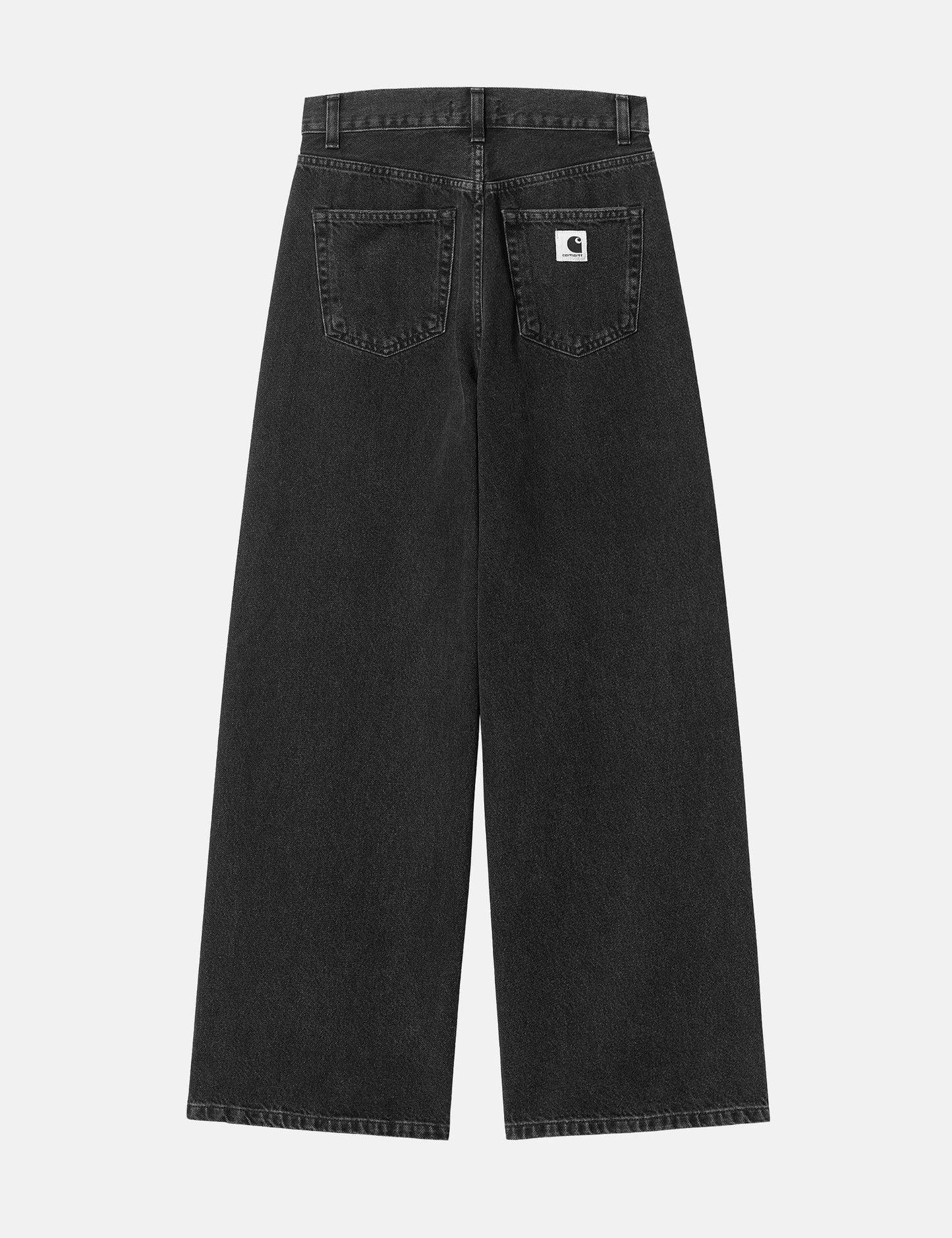 Womens Jane Pant (Loose) - Stone Wash Black