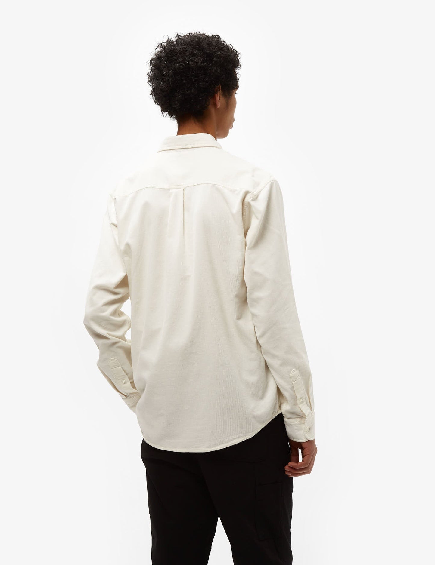 Madison Fine Cord Shirt (Regular) - Wax/Black