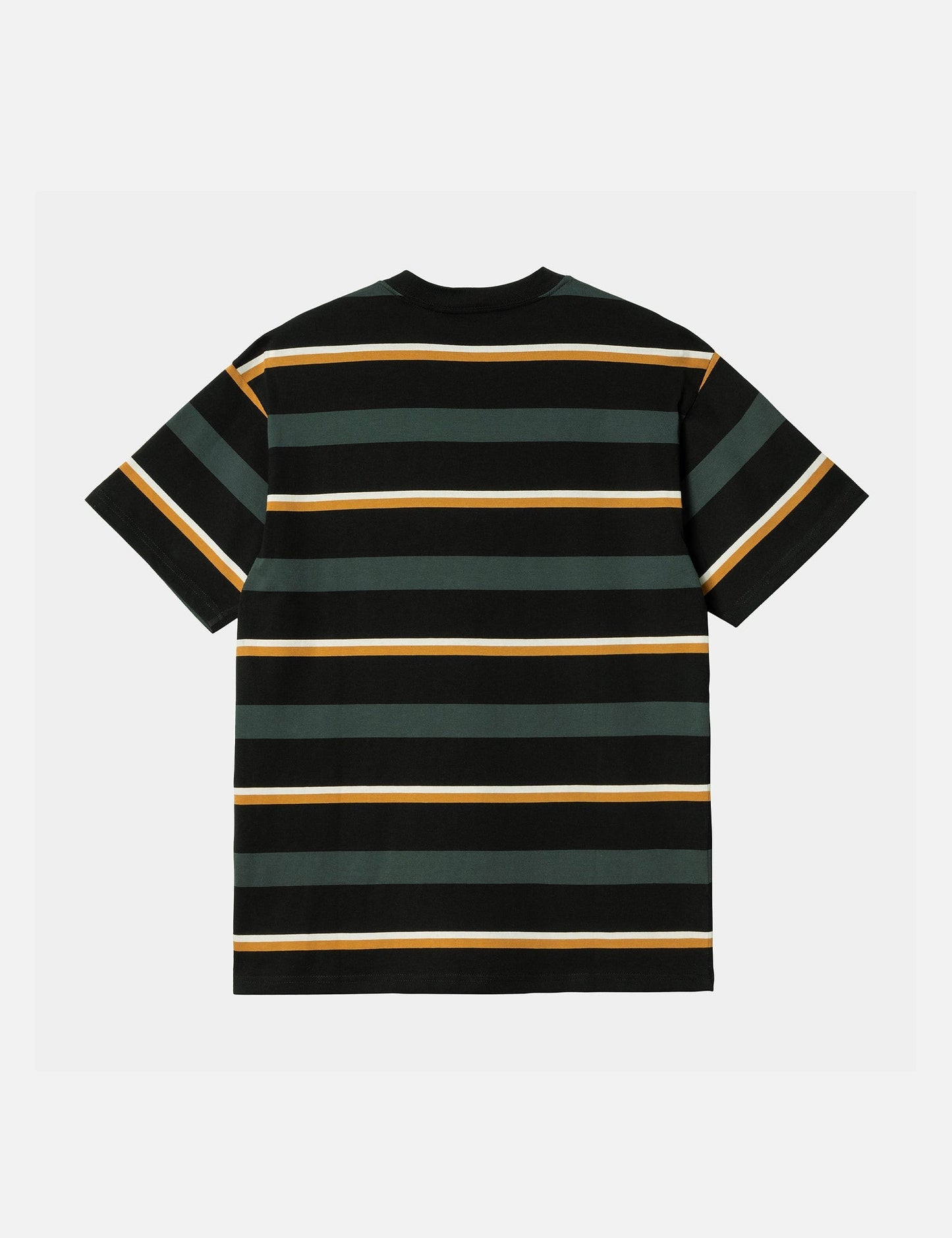 Bowman Stripe T-Shirt - Juniper Green