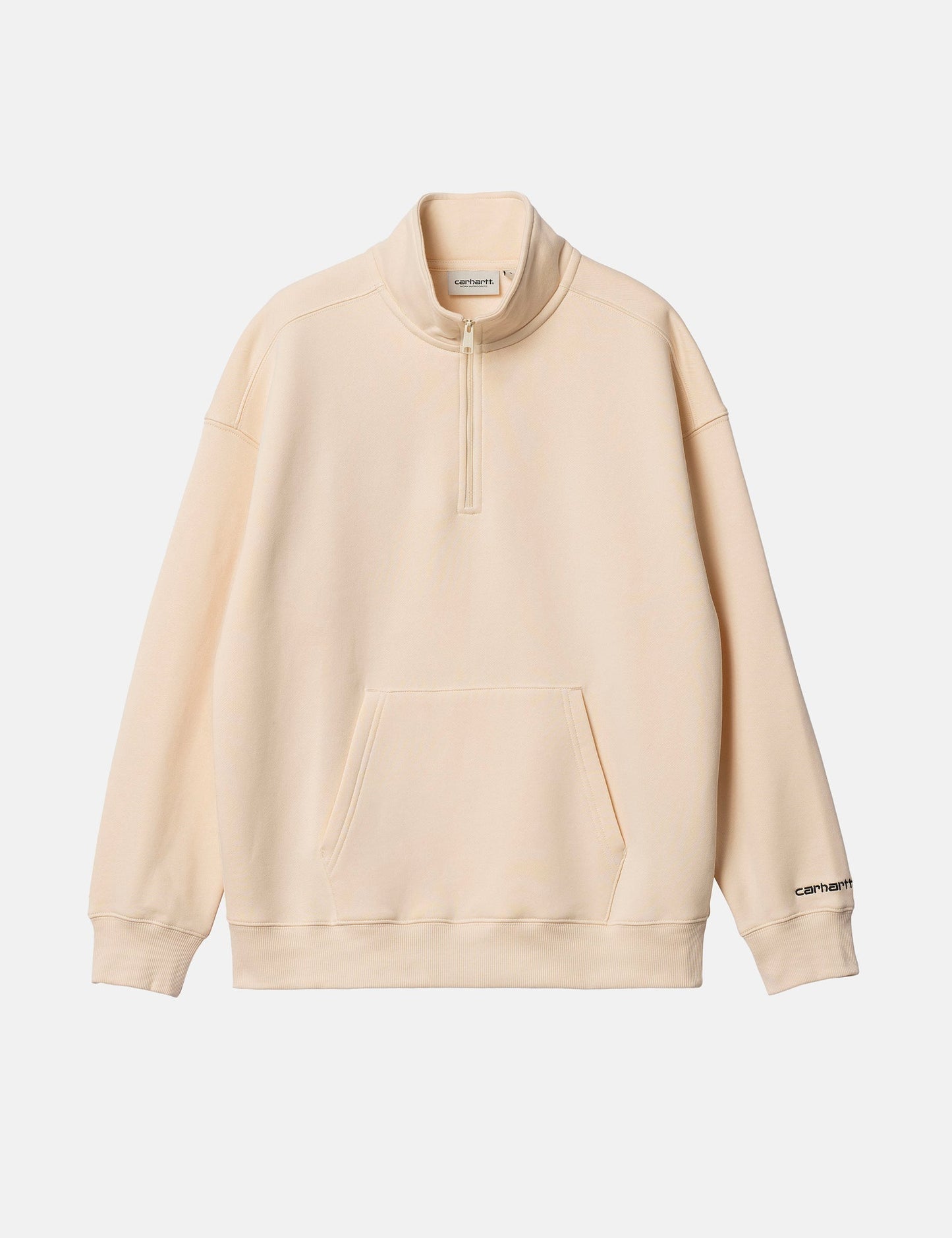 Womens Ontario Highneck Sweatshirt - Calico Beige/Black