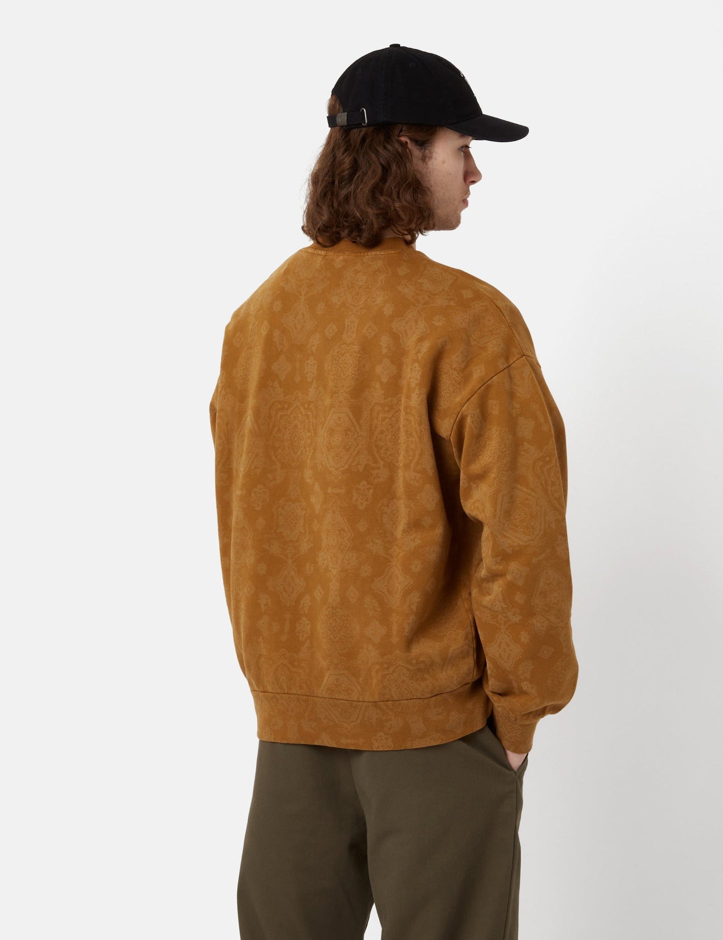 Verse Print Sweatshirt - Hamilton Brown