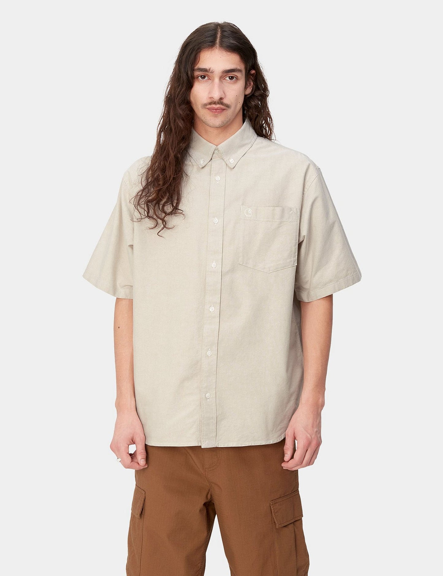 Braxton Shirt - Bleach Blue/Wax