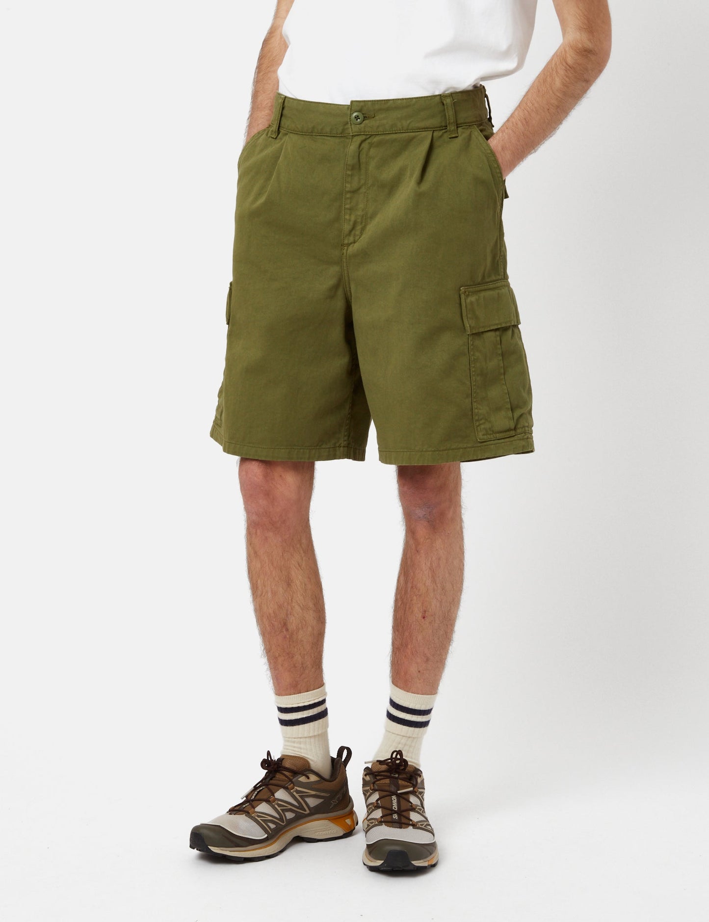 Cole Cargo Shorts (Organic) - Kiwi Green