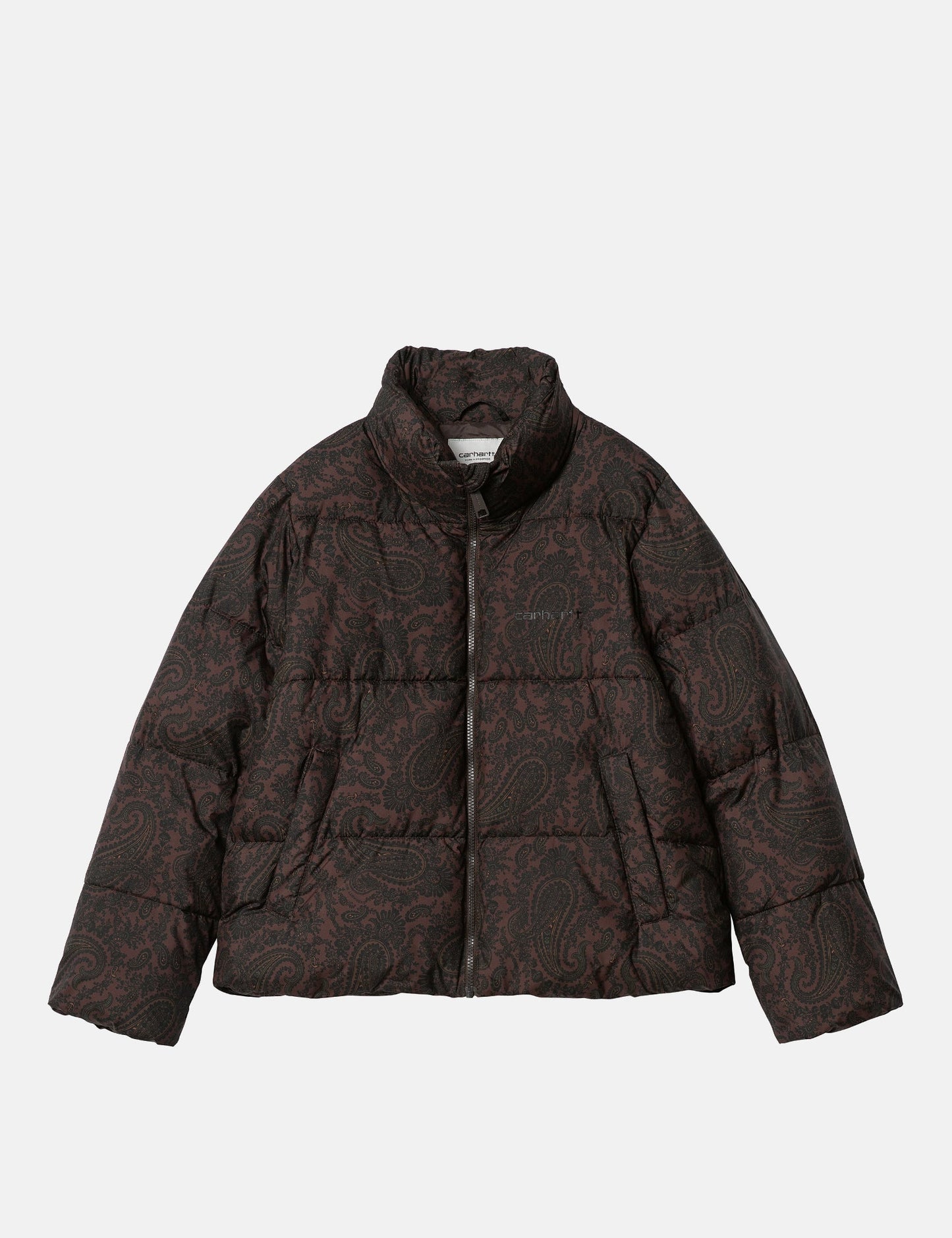 Womens Springfield Jacket (Paisley Print) - Buckeye Brown