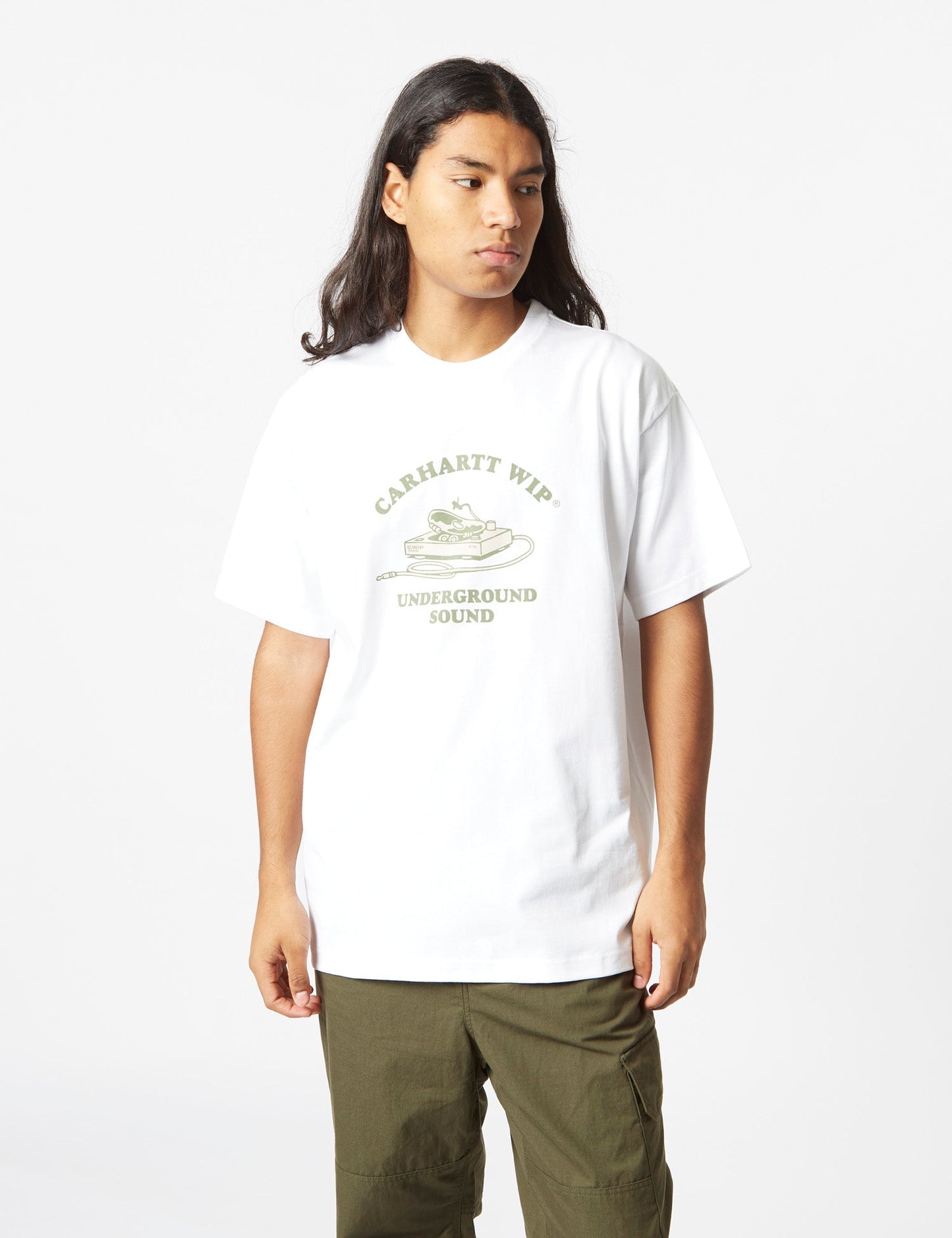 Underground Sound T-Shirt (Organic) - White