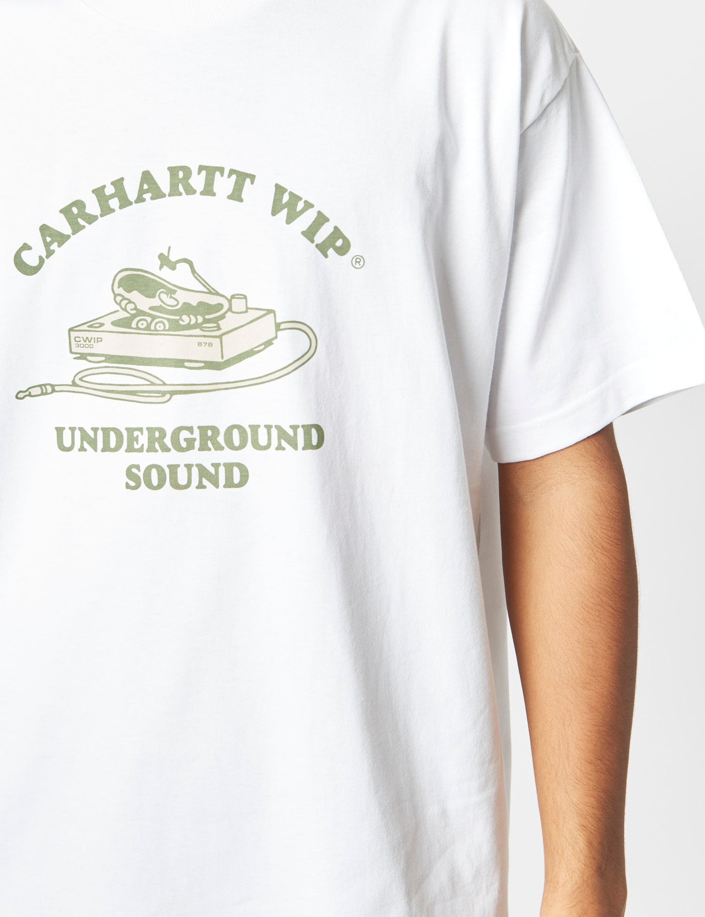 Underground Sound T-Shirt (Organic) - White