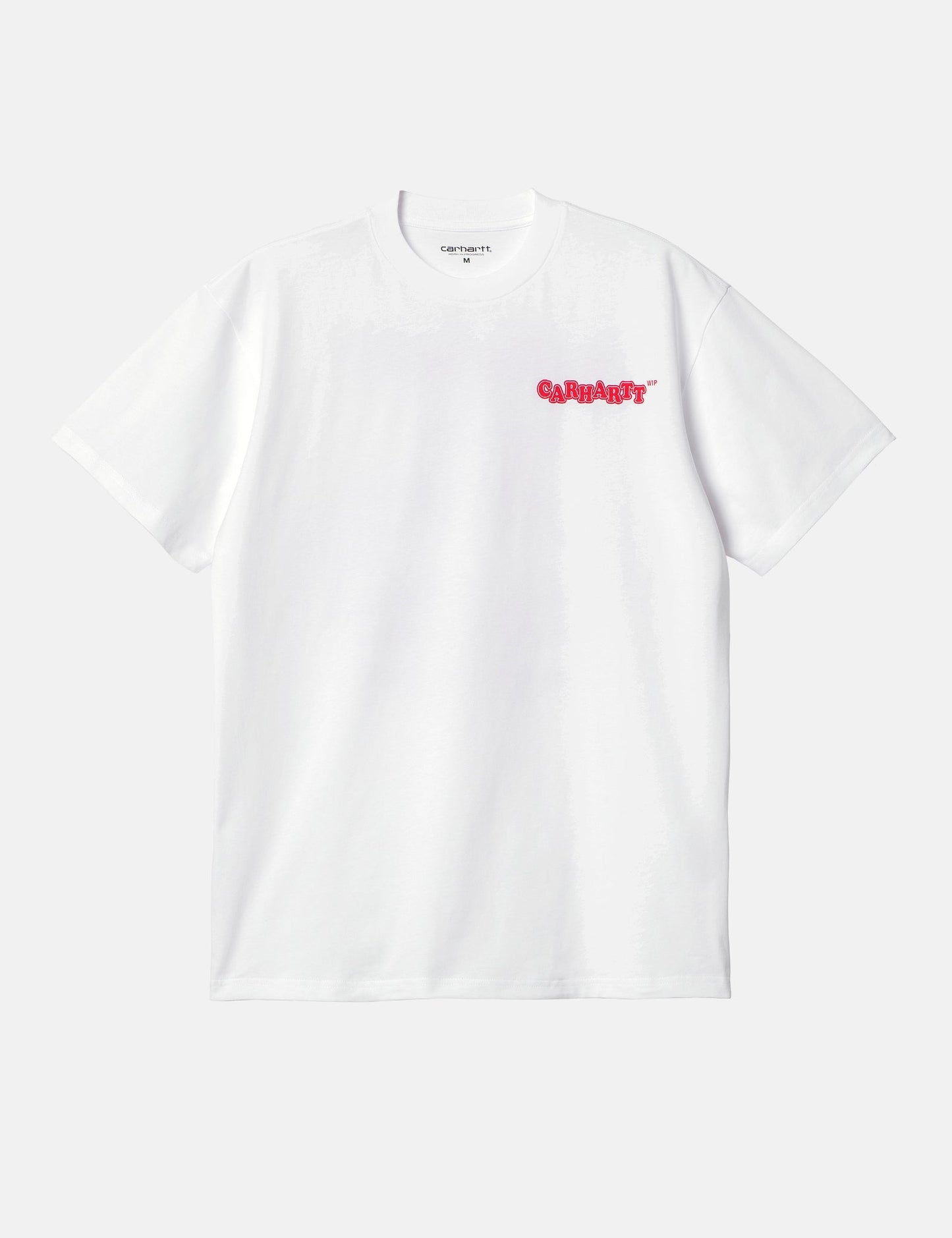 Fast Food T-Shirt (Loose) - White/Red